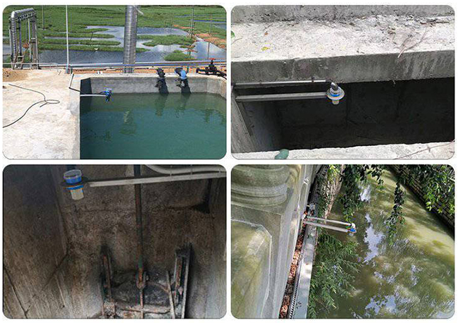 深井超聲波液位計(jì)現(xiàn)場安裝使用圖