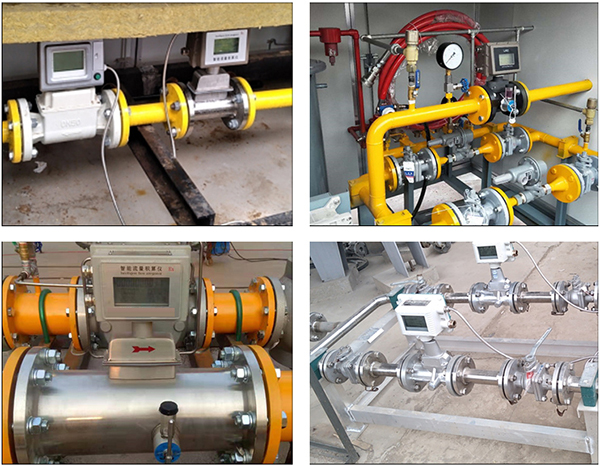 一體化氣體渦輪流量計現(xiàn)場安裝使用圖